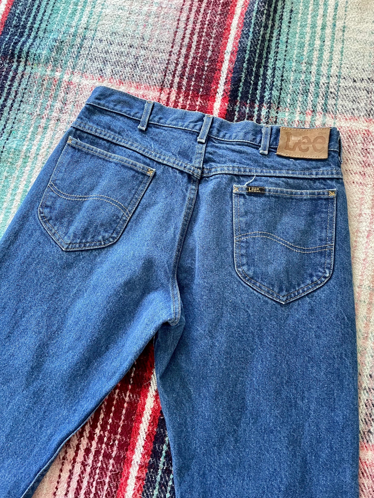 80s Lee Union Made Straight Leg Jeans 32x32