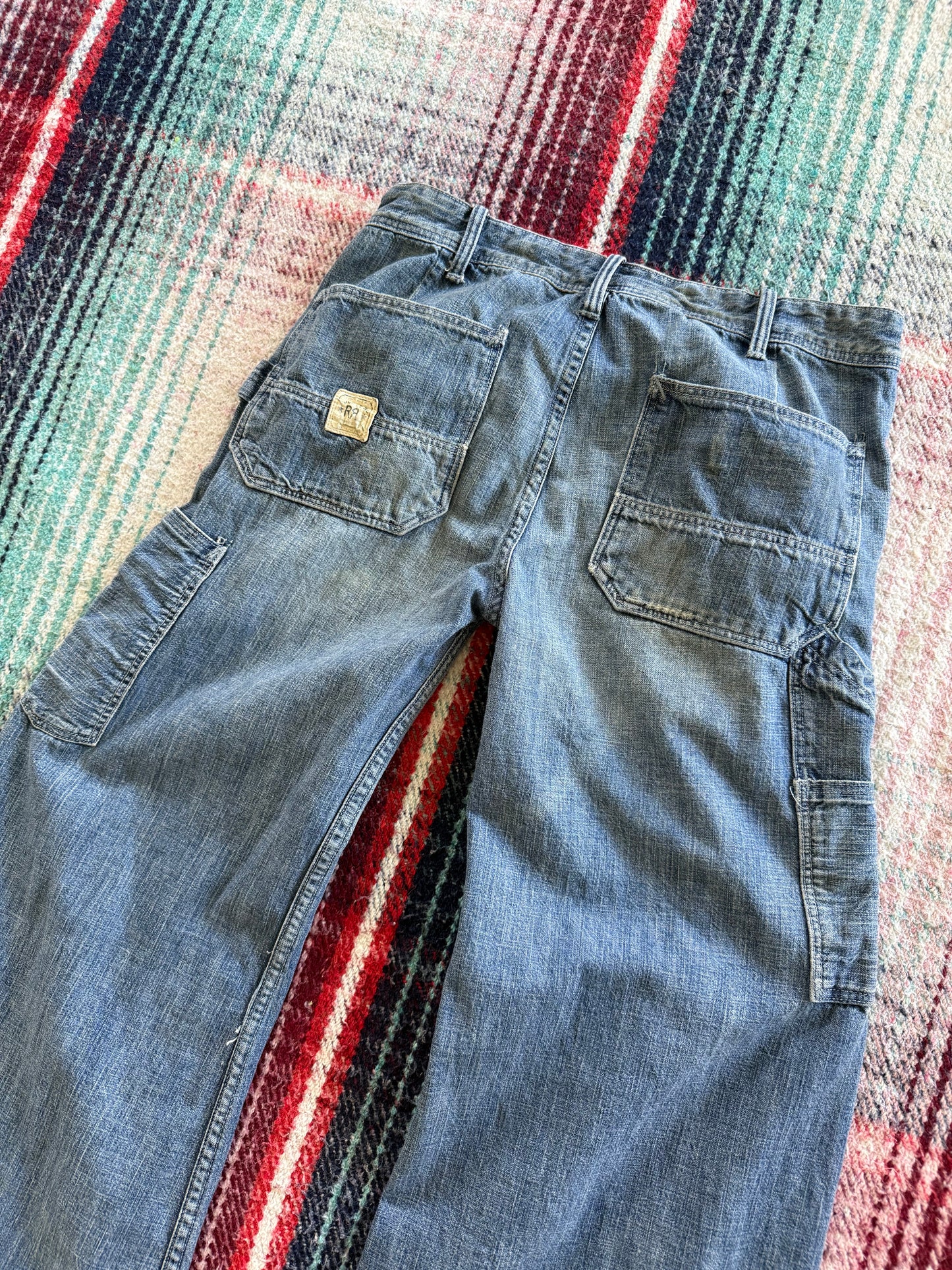 90s RRL Flare Carpenter Pants 26x34