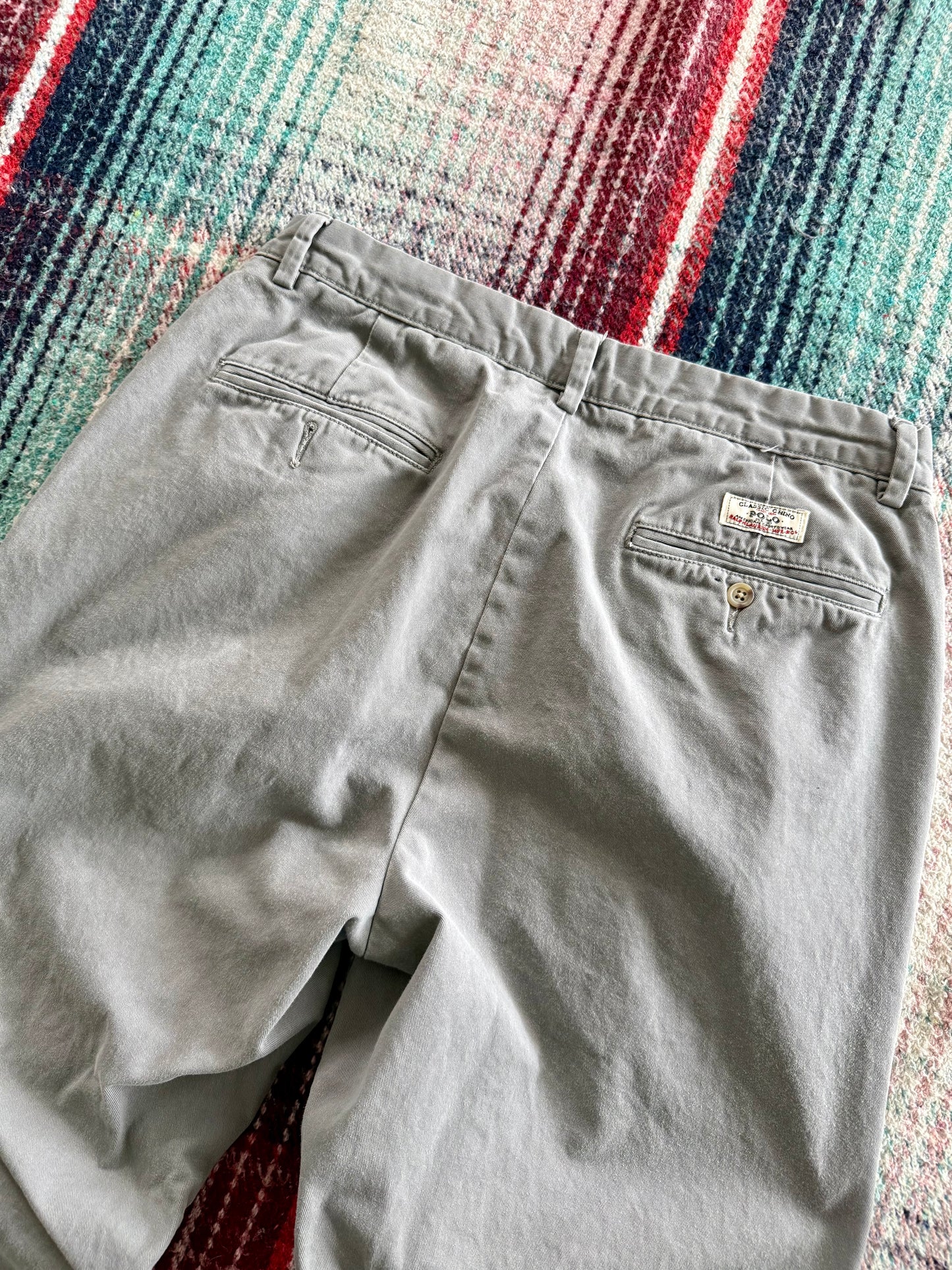 00s Polo Ralph Lauren Grey Chinos 32x31