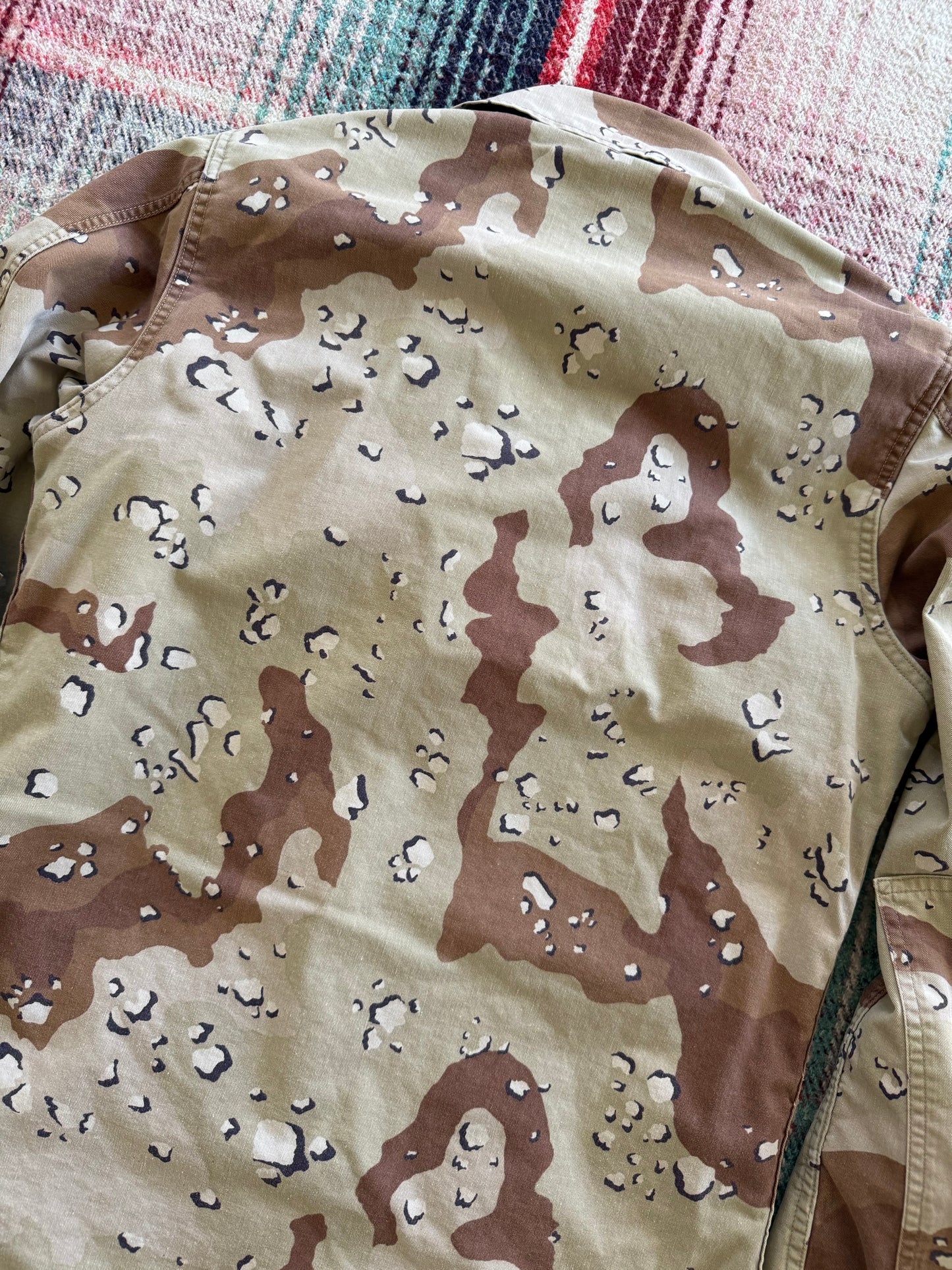 90s Gulf War Chocolate Chip Camo Field Jacket M