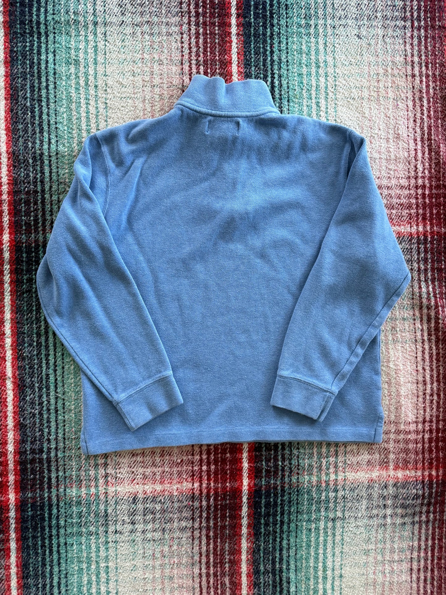 00s Polo Ralph Lauren Light Blue Quarter Zip L