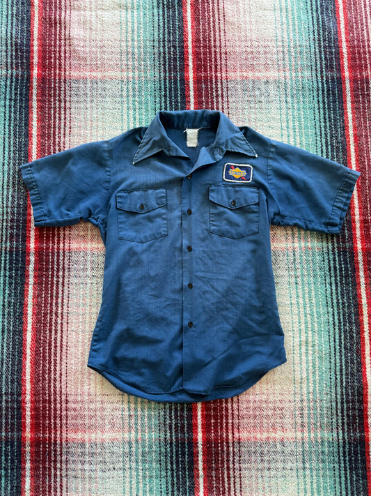 60s Sunoco Work Shirt M
