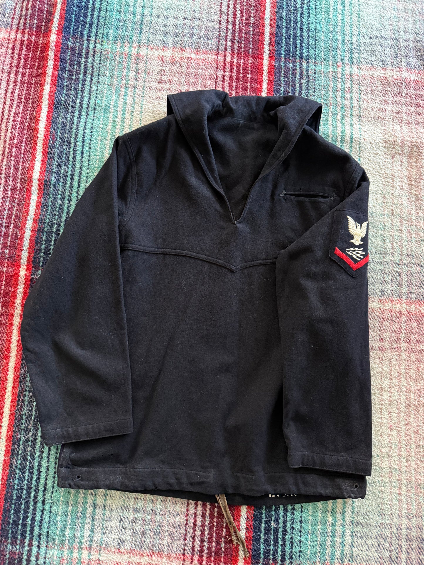 40s US Navy Wool Crackerjack Overshirt