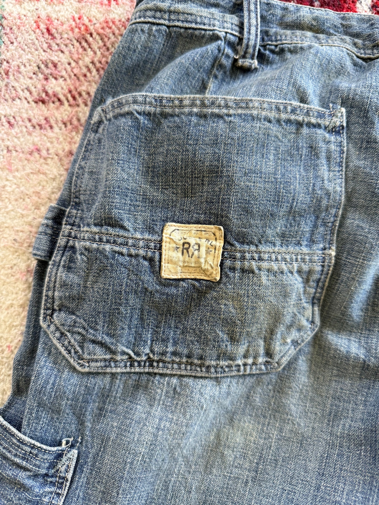90s RRL Flare Carpenter Pants 26x34
