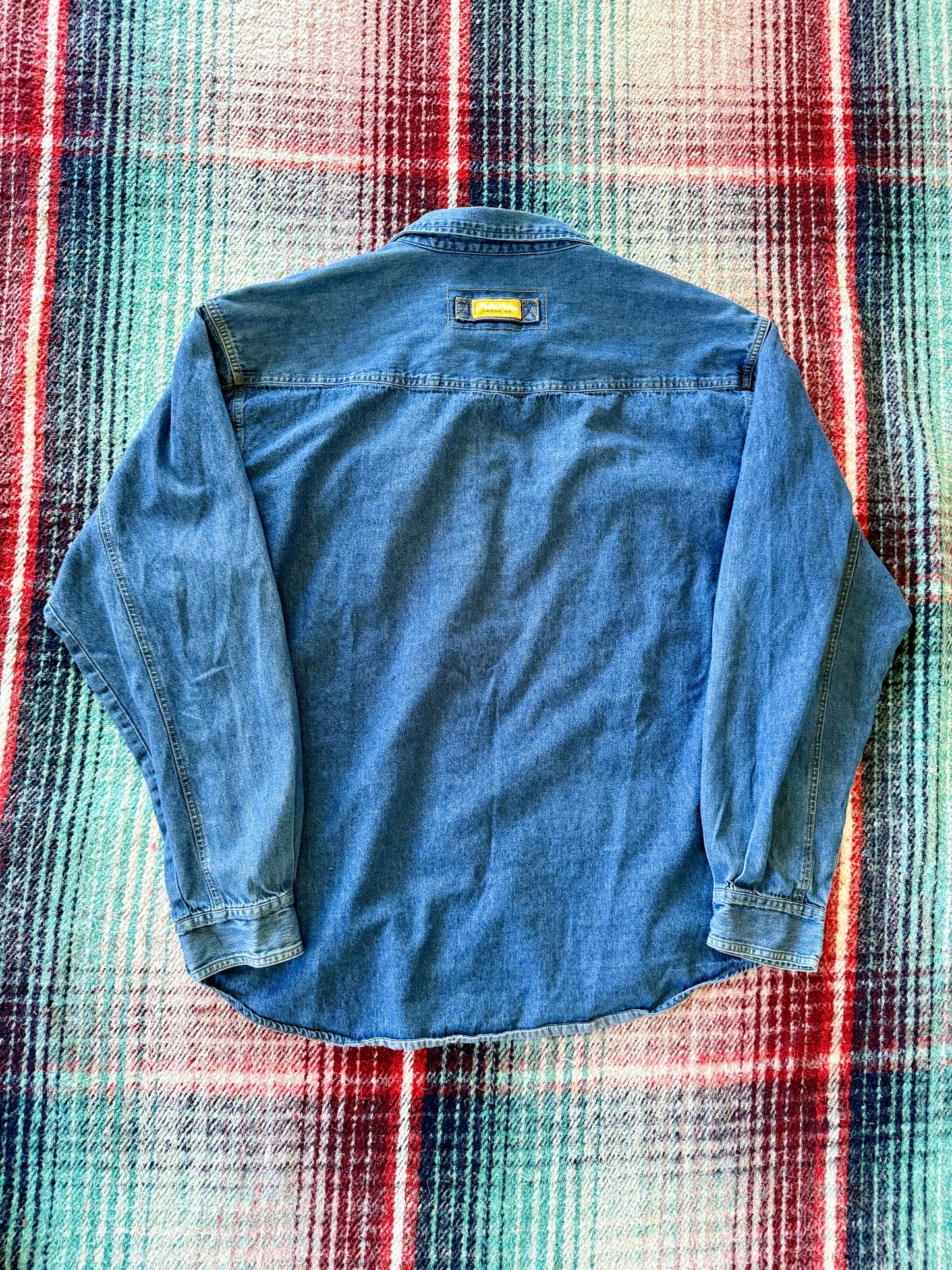 90s Pelle Pelle Denim Shirt XL