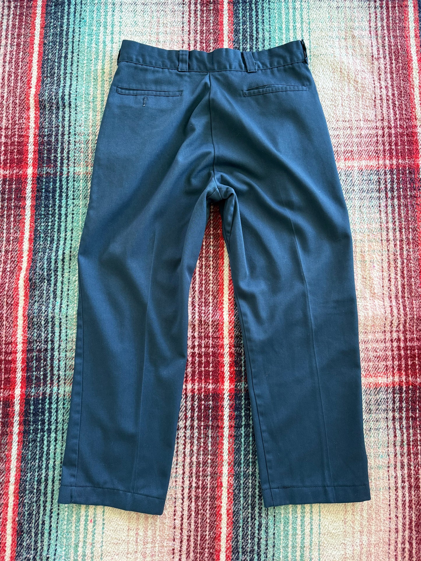 70s Union Made Blue Work Pants 33x26.5