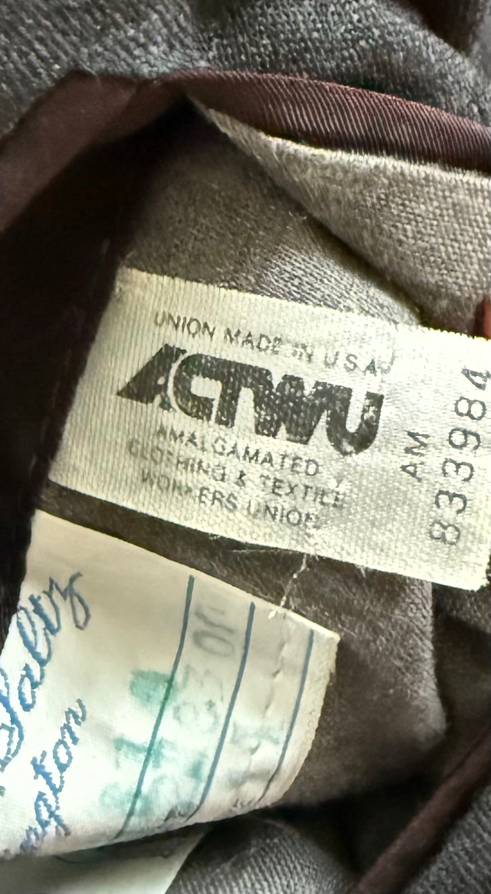 80s Lanvin Charcoal Blazer 41/M