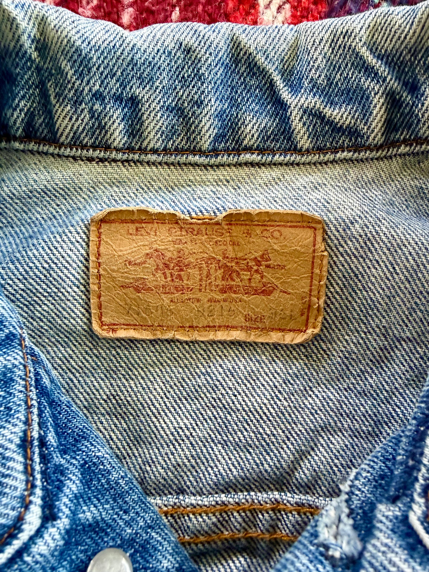 90s Levi’s Type 3 Denim Trucker Jacket 36/S