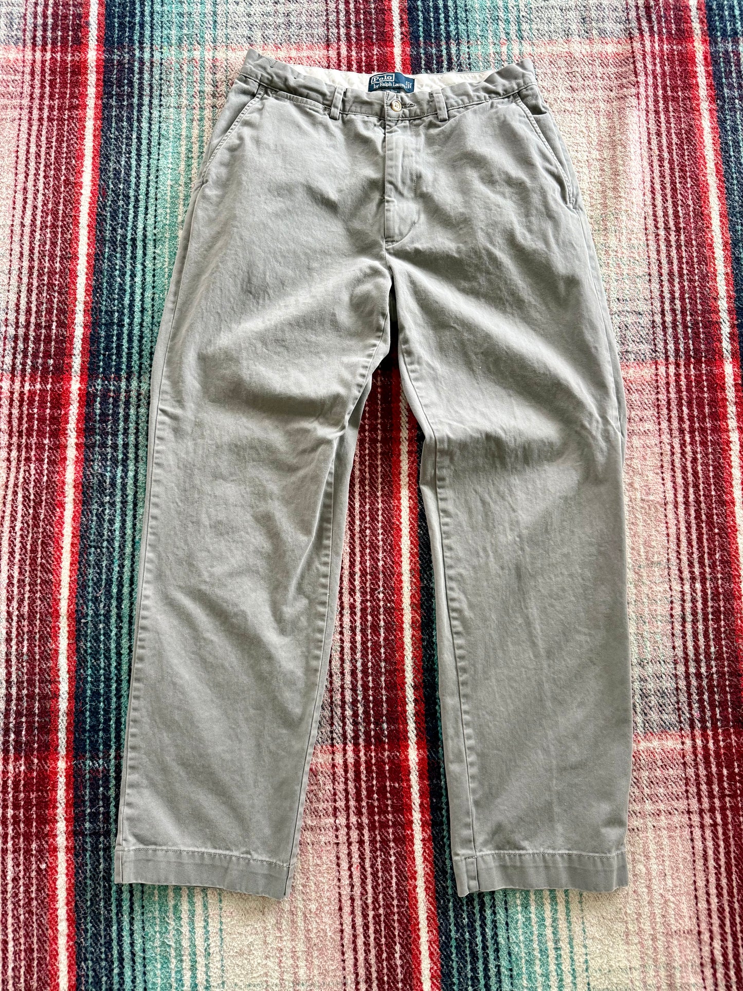 00s Polo Ralph Lauren Grey Chinos 32x31
