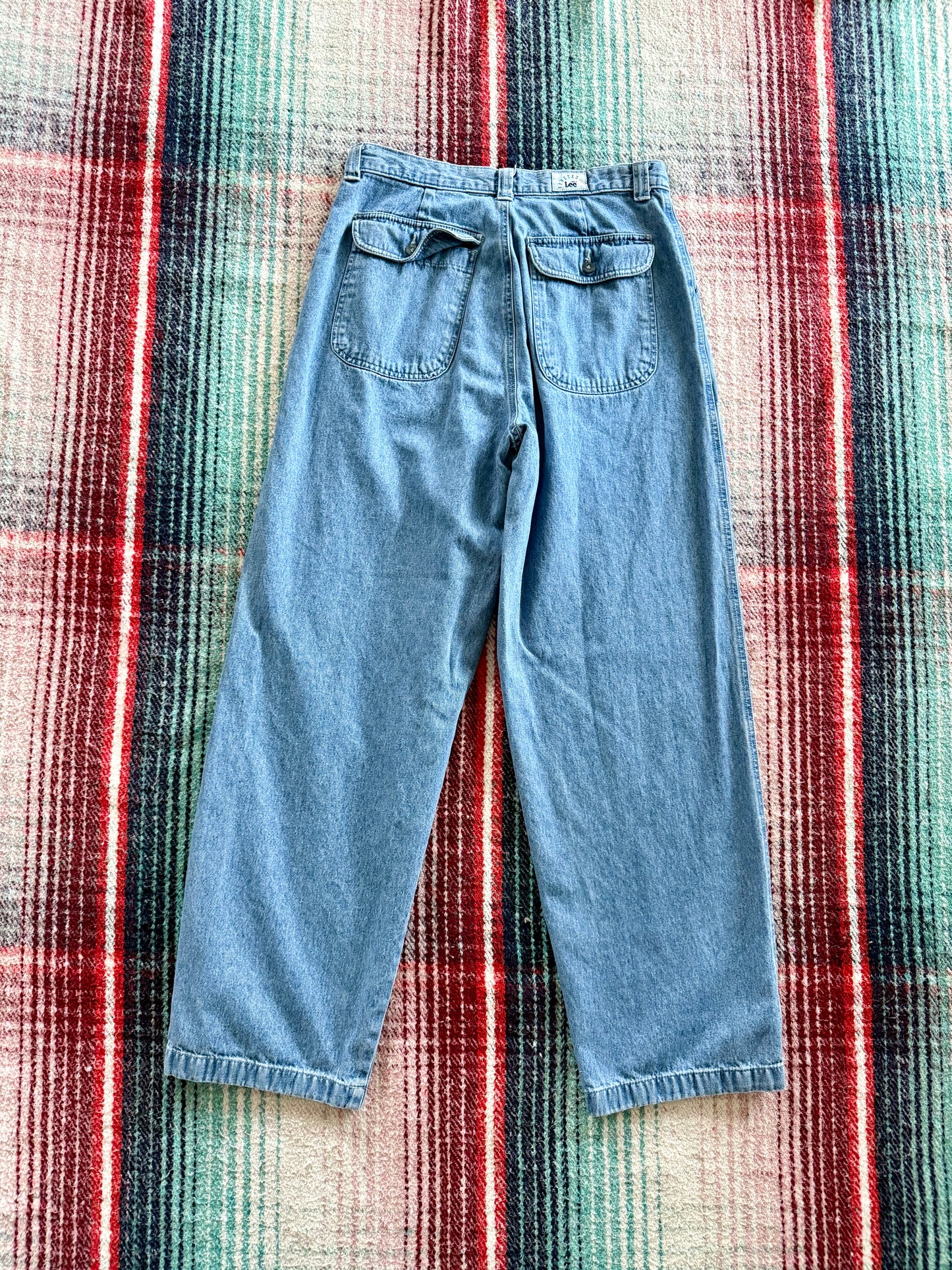 00s Lee Riveted Denim Fatigues 32x31.5