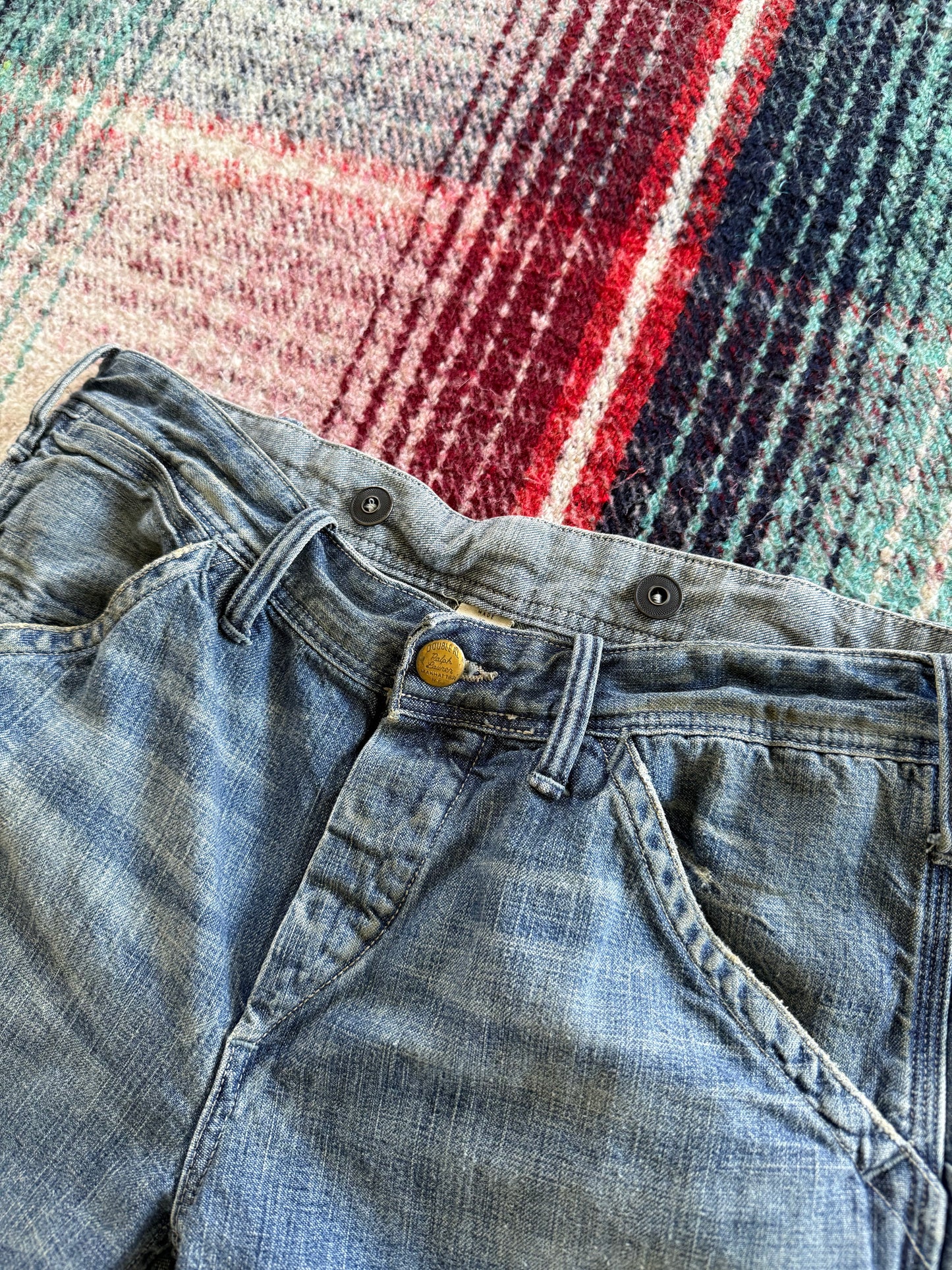 90s RRL Flare Carpenter Pants 26x34