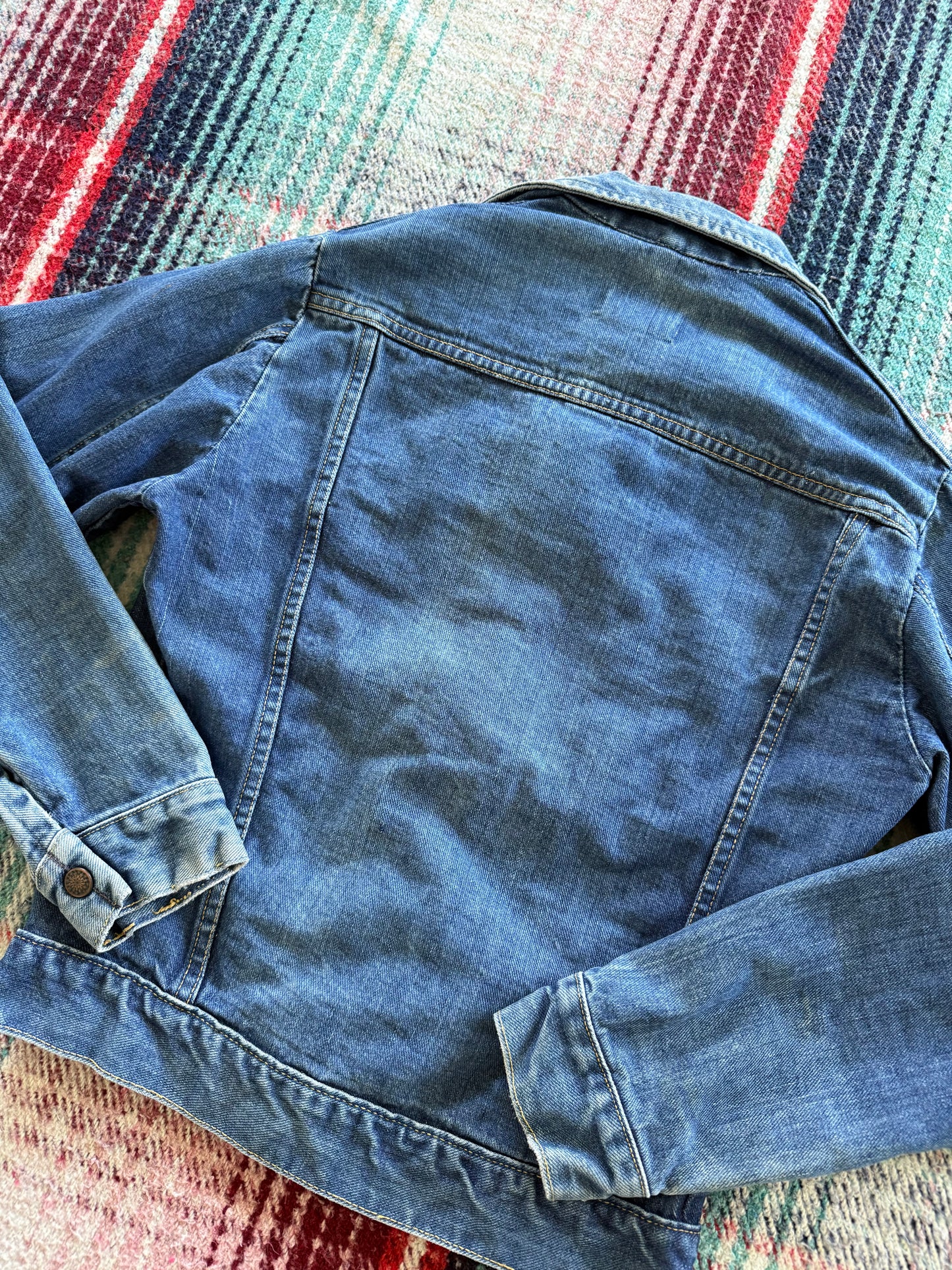 60s Big Yank Selvedge Denim Trucker Jacket S