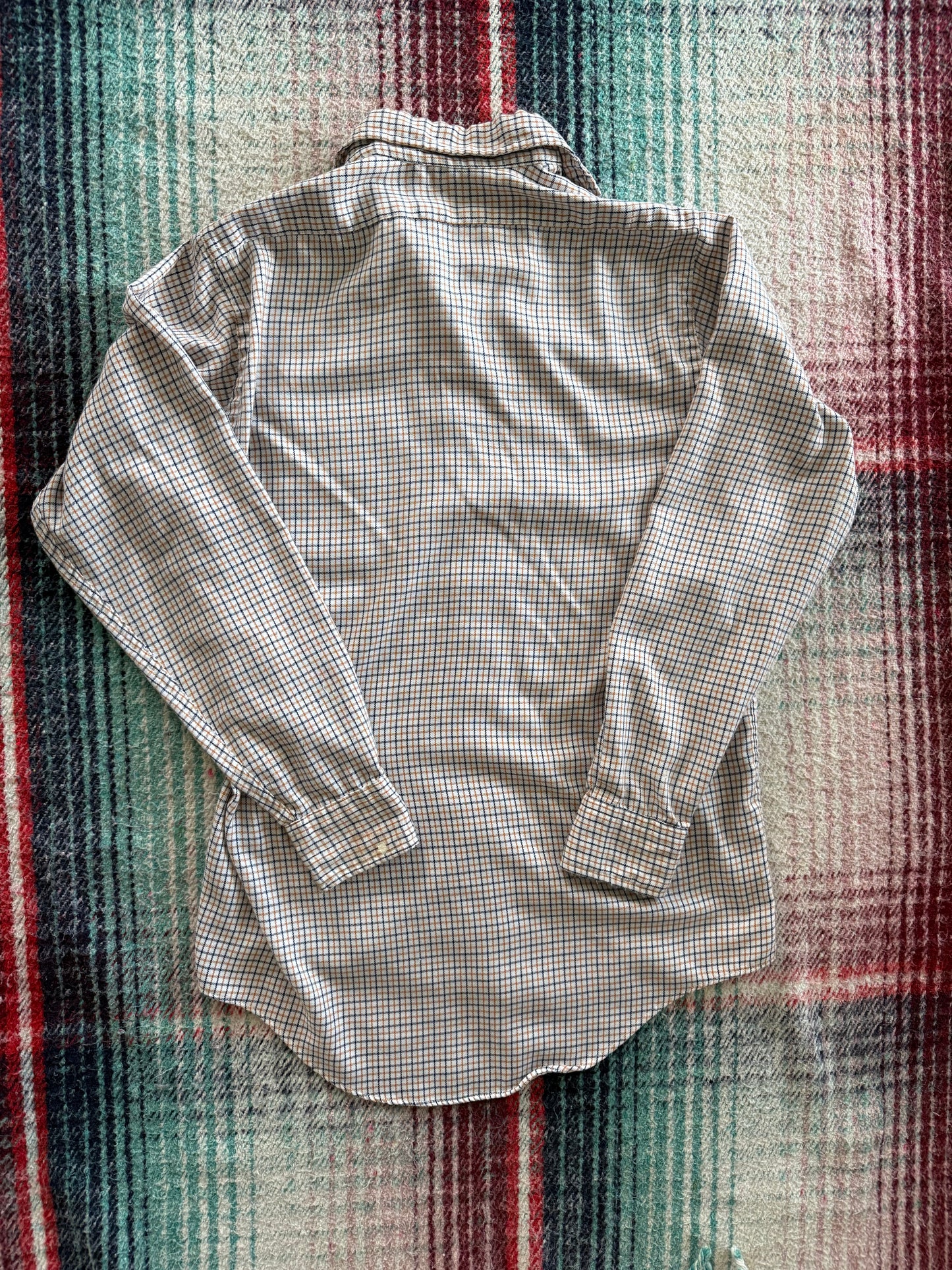90s LL Bean Check Flannel S