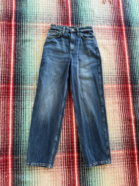 00s Lee Reproduction Buckle-Back Tapered Jeans 25x29