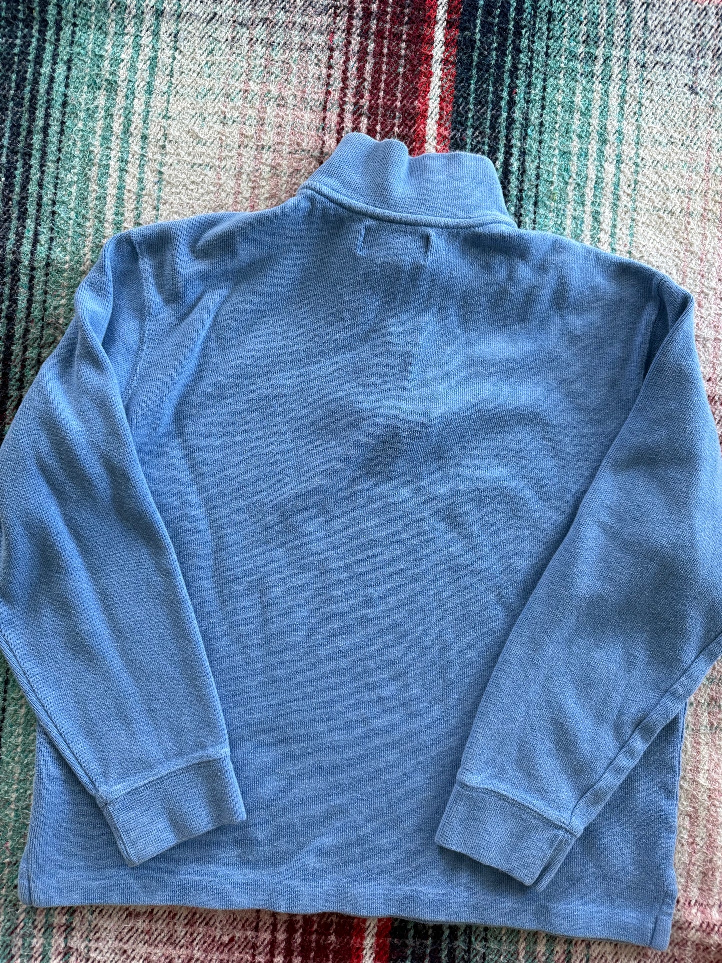 00s Polo Ralph Lauren Light Blue Quarter Zip L