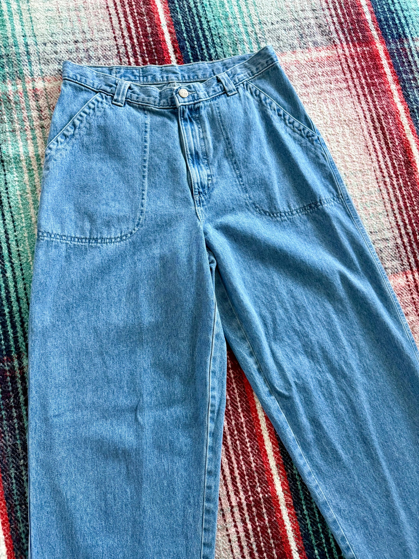 00s Lee Riveted Denim Fatigues 32x31.5