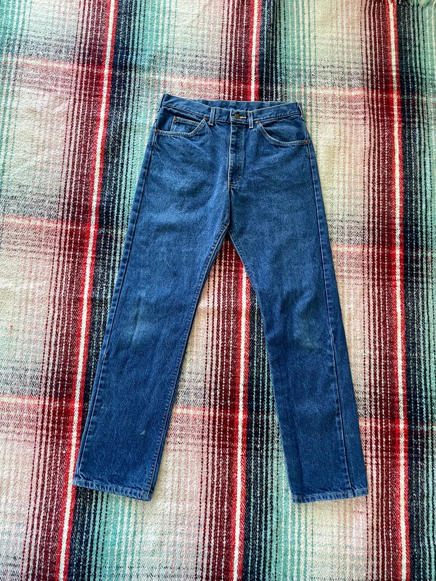 80s Lee Union Made Straight Leg Jeans 32x32